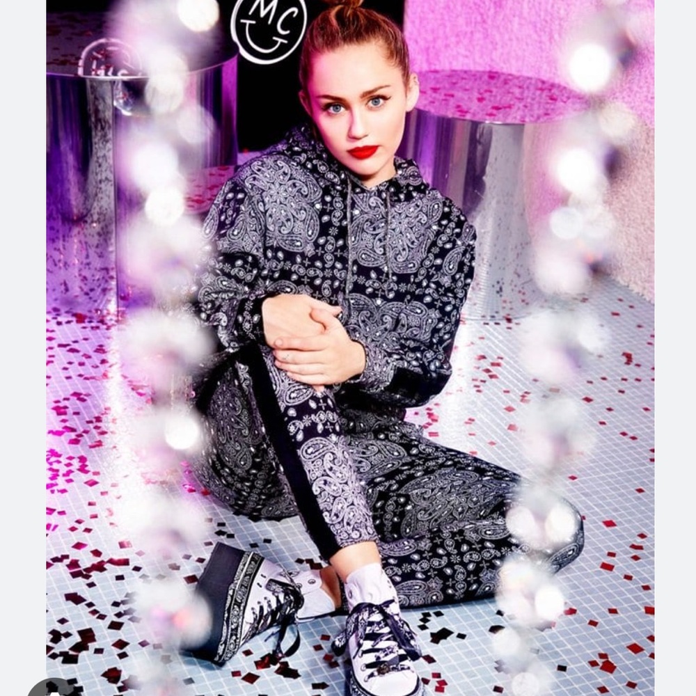 Miley Cyrus X Converse Collab Tracksuit